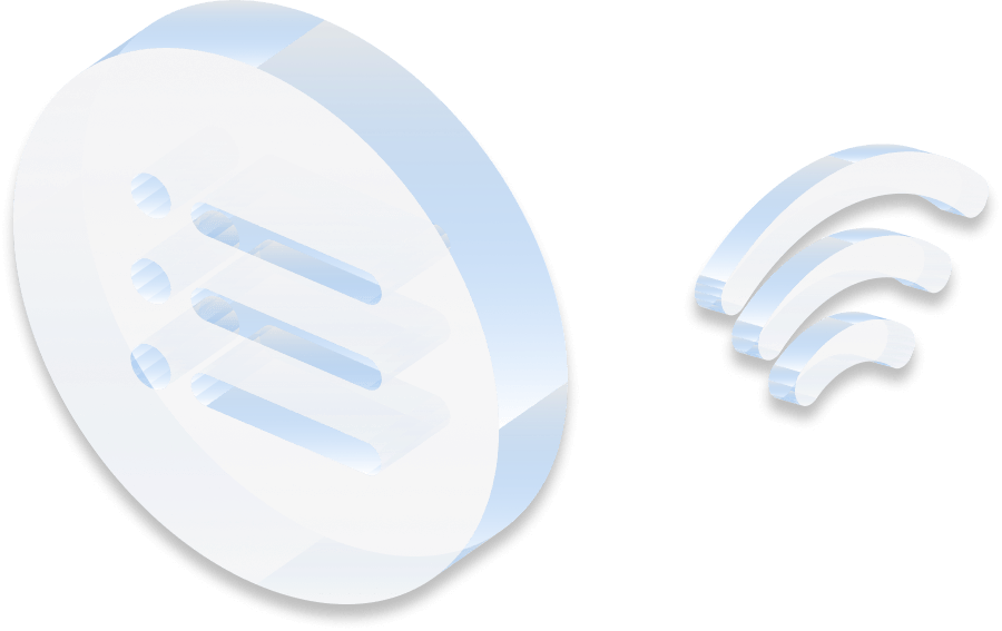 A list, representing signing in with Google